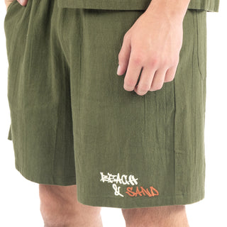 Bermuda Fashion De Algodón Con Estampado