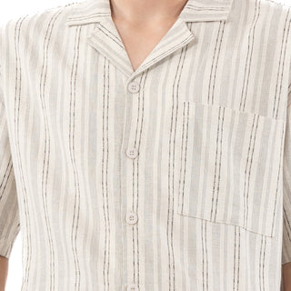 Camisa De Verano A Rayas