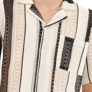 Camisa De Verano Tejida