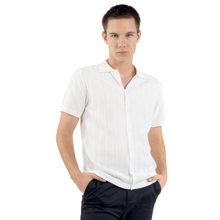Camisa Tejida Con Textura