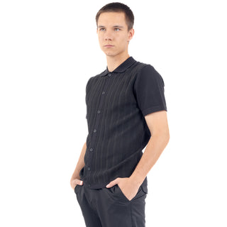 Camisa Tejida Con Textura