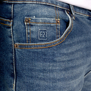 Jeans Corte Slim Premium Deslavado