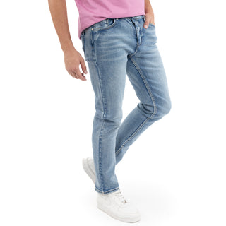 Jeans Denim Slim Deslavado