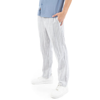 Pantalón A Rayas Casual