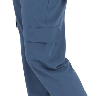 Pantalón Jogger De Nylon Bolsas Laterales