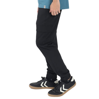 Pantalón Jogger De Nylon Bolsas Laterales