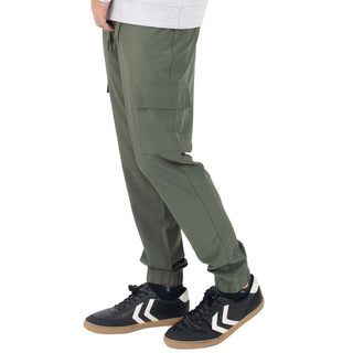 Pantalón Jogger De Nylon Bolsas Laterales