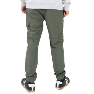 Pantalón Jogger De Nylon Bolsas Laterales