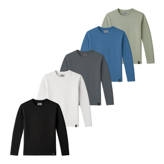 Set de 5 Playeras Manga Larga