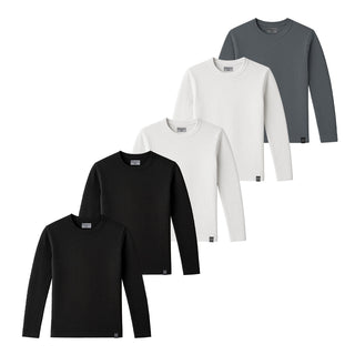 Set de 5 Playeras Manga Larga