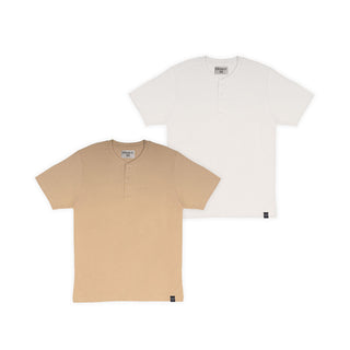 Set de 2 Playeras Cuello Henley