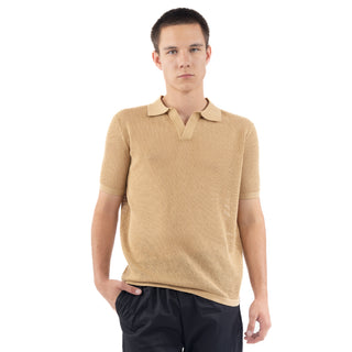 Playera Polo Tejida Estilo De Verano