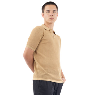 Playera Polo Tejida Estilo De Verano