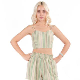 Top De Verano Con Diseño Estilizado