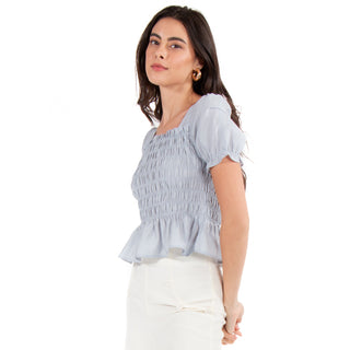 Busa Fruncida Con Detalles