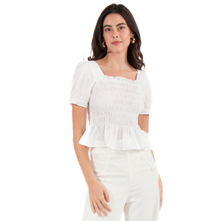 Busa Fruncida Con Detalles