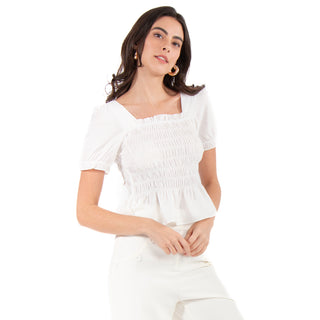 Busa Fruncida Con Detalles