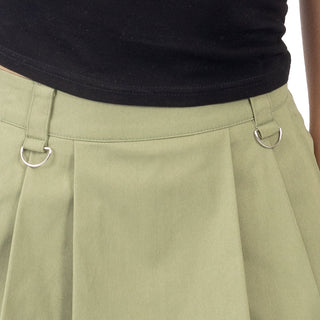 Falda Corta Tableada