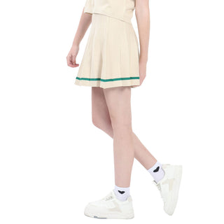 Falda Tejida Plisada