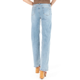 Jeans Denim Fit De Pierna Ancha