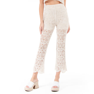 Pantalón Pierna Ancha Tejido