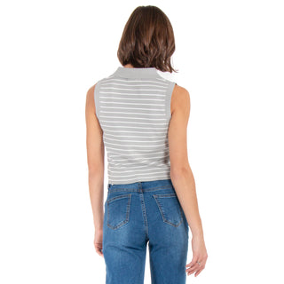 Playera Polo De Verano Y Tejido A Rayas