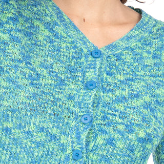 Playera Manga Media Slim Fit Con Botones