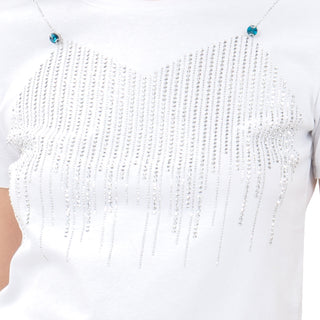 Playera Fashion Con Cadena Frontal