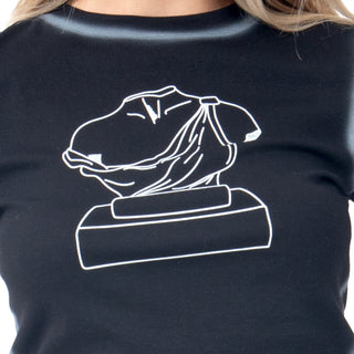 Playera Fashion Con Estampado Moderno