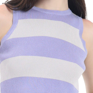 Playera A Rayas Tejida