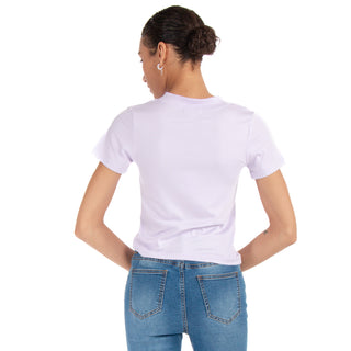 Playera Con Rib Y Botones Al Frente