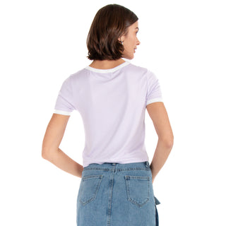 Playera Con Trendy Contrast