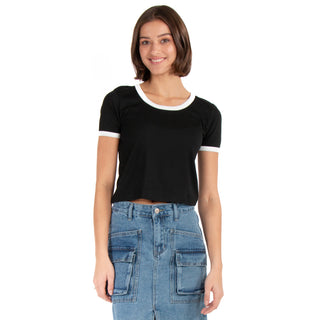 Playera Con Trendy Contrast