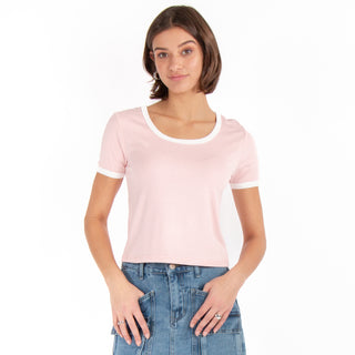 Playera Con Trendy Contrast