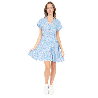 Vestido Corto Con Moño