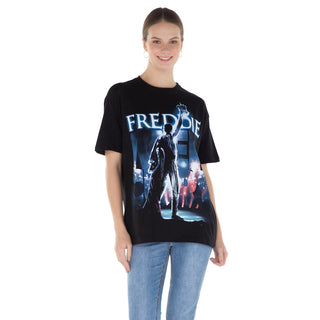 PLAYERA MC OVERSIZE FREDDY MERCURY COLOR NEGRO PARA DAMA FOREVER 21