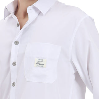 CAMISA PARA HOMBRE DE NYLON WITH FRONT POCKET FOREVER 21