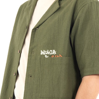 CAMISA FASHION DE ALGODÓN WITH PRINT