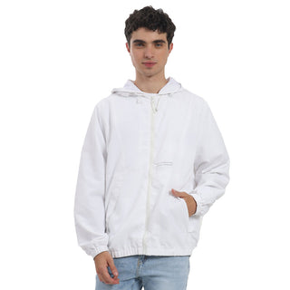 CHAMARRA PARA HOMBRE HOODED WINDBREAKER FOREVER 21