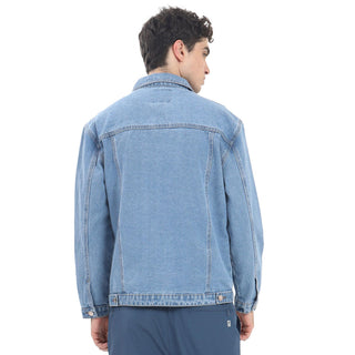 CHAMARRA PARA HOMBRE BASIC DENIM JACKET FOREVER 21