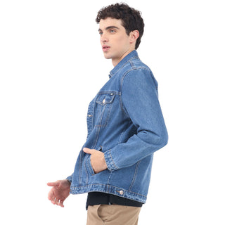 CHAMARRA PARA HOMBRE BASIC DENIM JACKET FOREVER 21