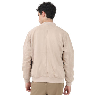 CHAMARRA PARA HOMBRE BOMBER DE GAMUZA FOREVER 21