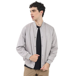 CHAMARRA PARA HOMBRE BOMBER DE GAMUZA FOREVER 21