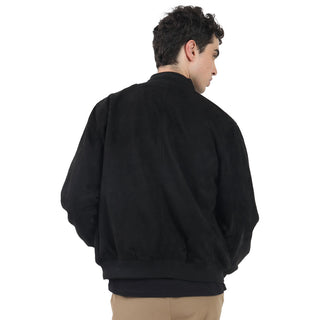 CHAMARRA PARA HOMBRE BOMBER DE GAMUZA FOREVER 21