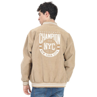 CHAMARRA PARA HOMBRE CORDUROY VARSITY JACKET FOREVER 21