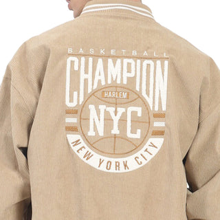 CHAMARRA PARA HOMBRE CORDUROY VARSITY JACKET FOREVER 21