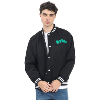 CHAMARRA PARA HOMBRE CORDUROY VARSITY JACKET FOREVER 21