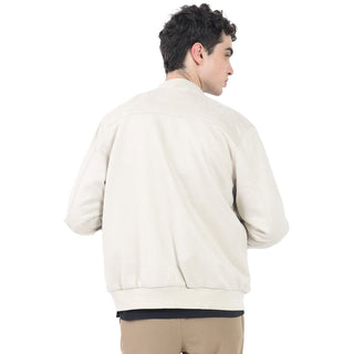 CHAMARRA PARA HOMBRE SUEDE JACKET WITH ZIPPER FOREVER 21