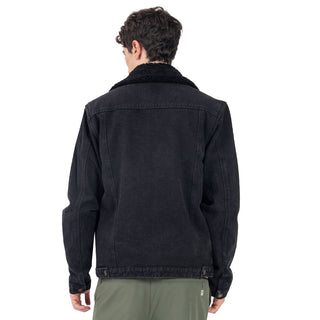 CHAMARRA PARA HOMBRE DENIM JACKET WITH SHERPA FOREVER 21