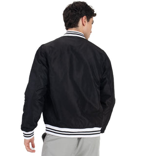 CHAMARRA PARA HOMBRE NYLON BOMBER WITH EMBROIDERY FOREVER 21